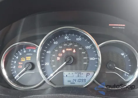 2014 Toyota Corolla Le z USA, uszkodzony, nr VIN 5YFBURHE2EP162212